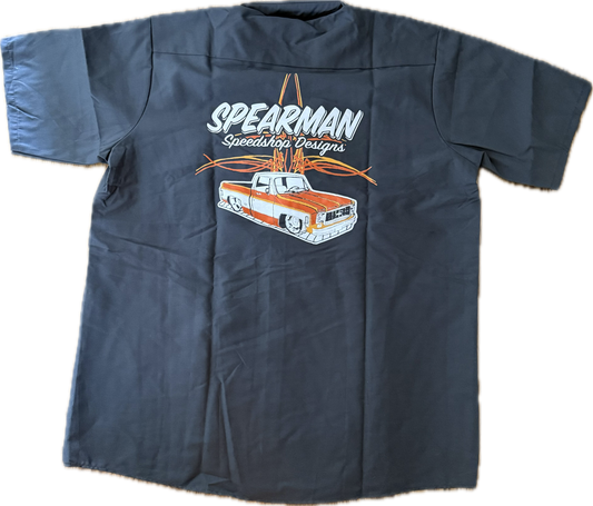 Square Body Red Kap work shirt (Charcoal)