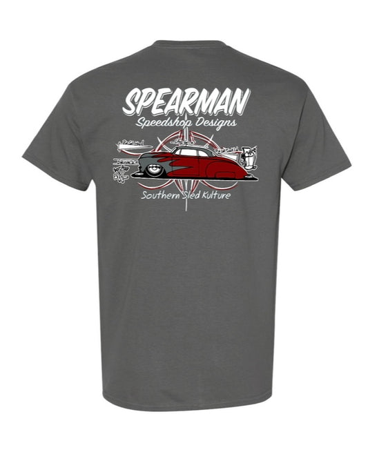 Short sleeve Sled custom art shirt