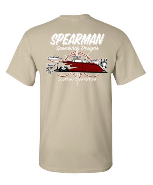 Short sleeve Sled custom art shirt