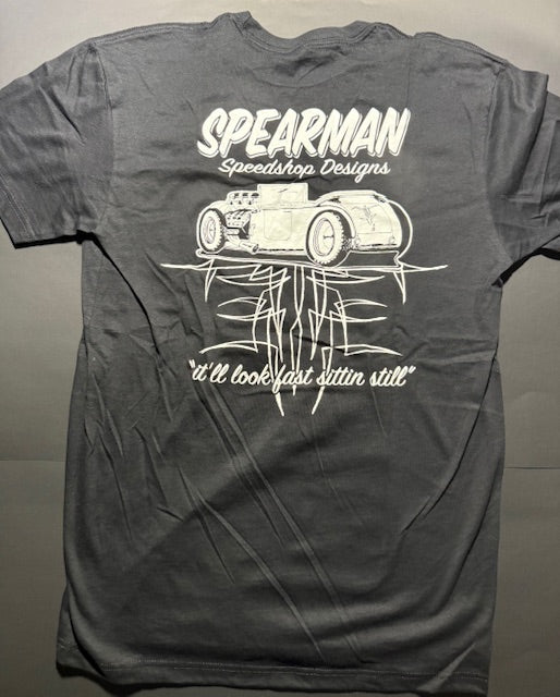 Long sleeve vintage Roadster style hand designed shirt