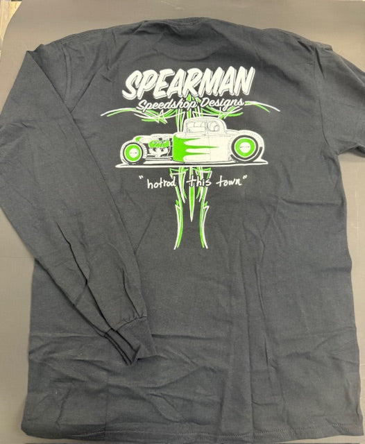 Long sleeve shirt - Vintage Hotrod style hand designed